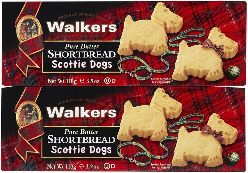 Walker's Walkers Pure Butter Shortbread Scottie Dogs - Image 1